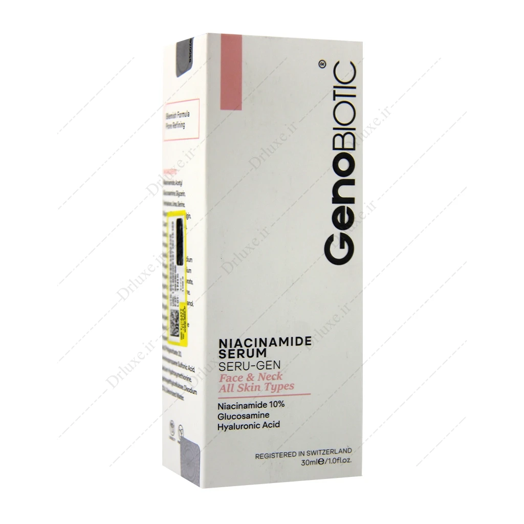 سرم نیاسینامید ژنوبایوتیک، سرم نیاسینامید ژنو